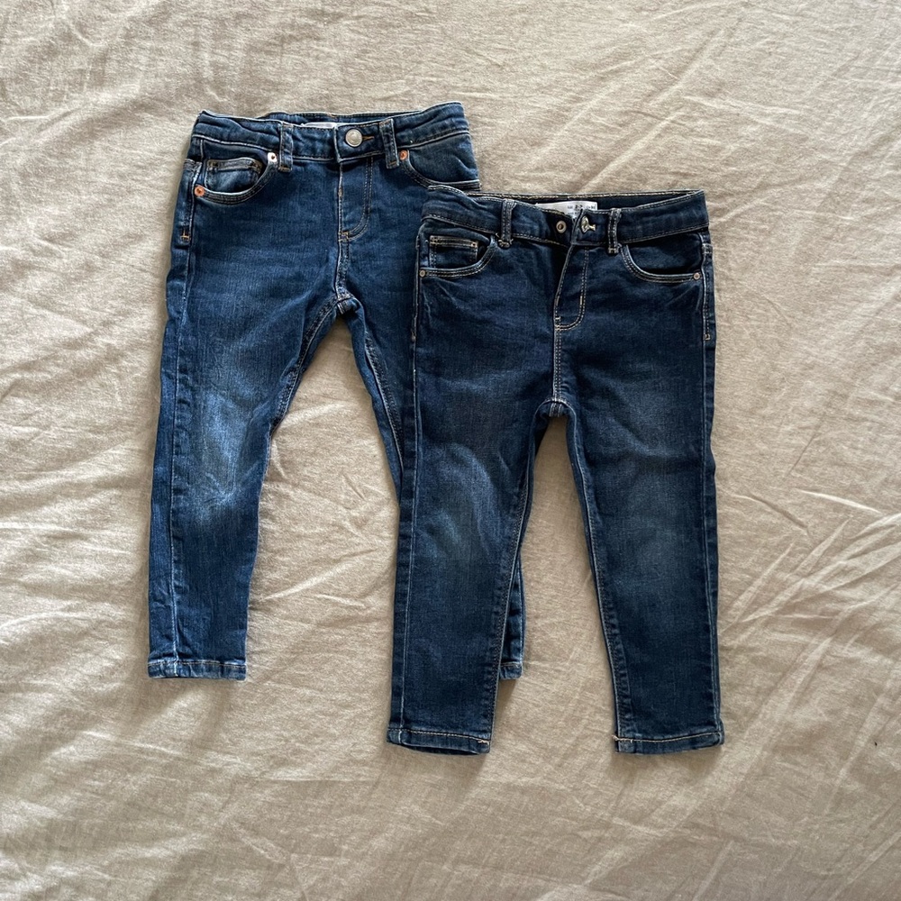 Excellent condition Zara toddler skinny jeans 2-3T
